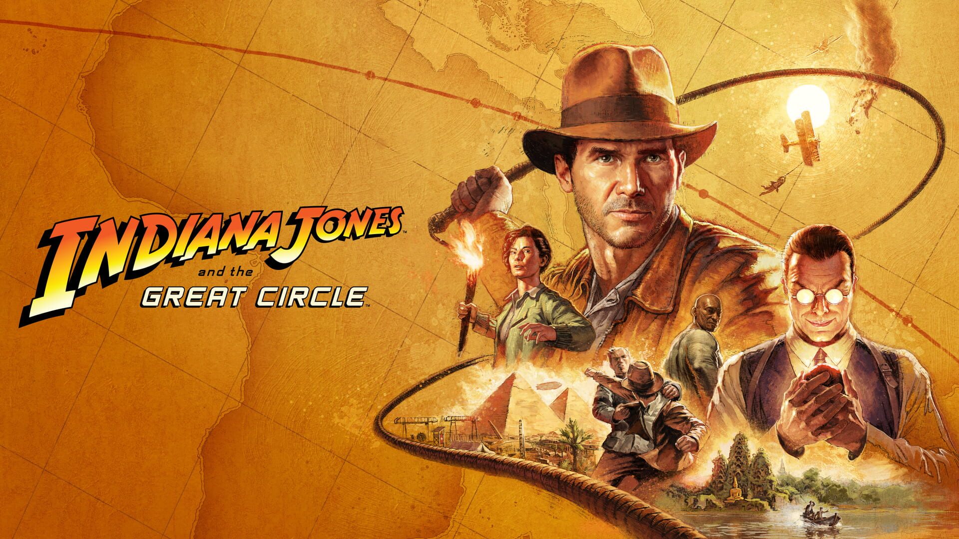 Official artwork for Indiana Jones and the Great Circle