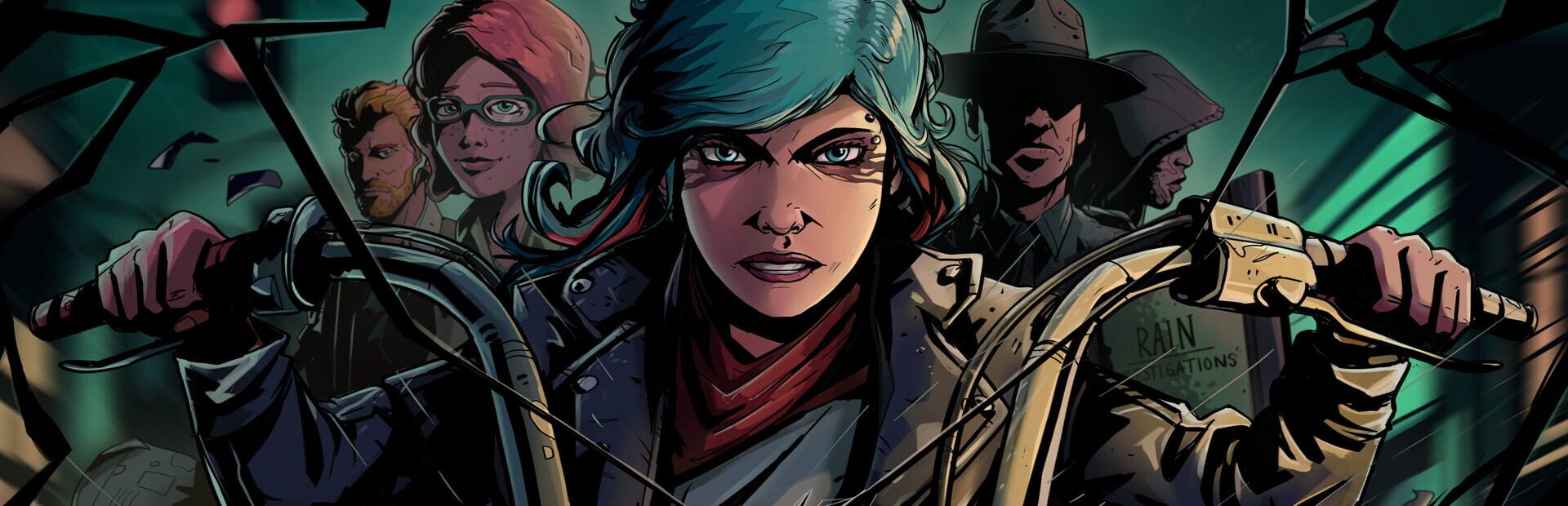 Official artwork for Kathy Rain 2: Soothsayer